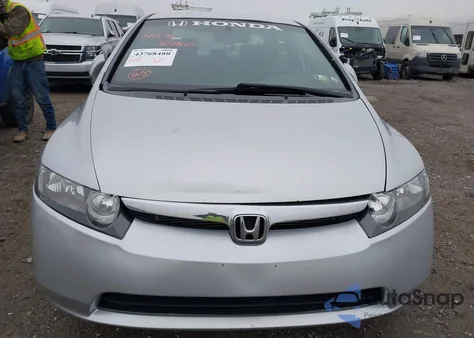 2007 Honda Civic Lx z USA, uszkodzony, nr VIN 2HGFA16537H313986